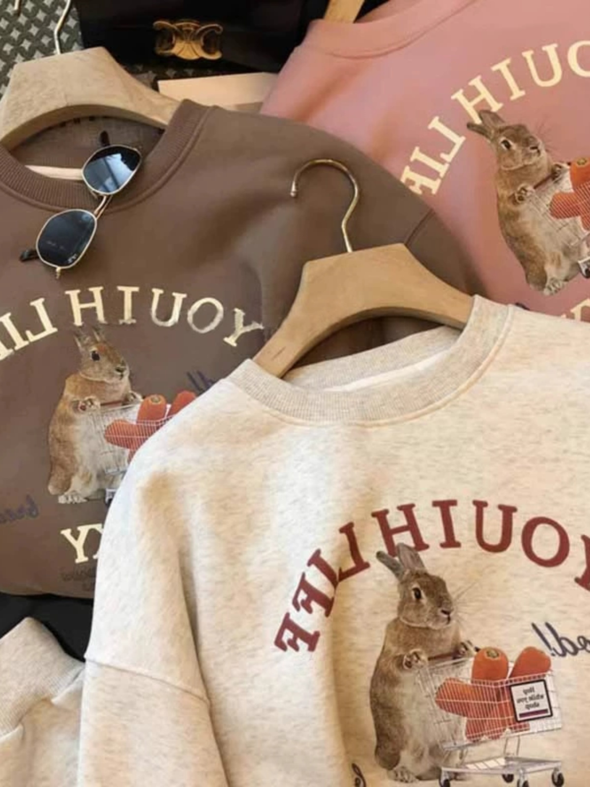 American Western Style Youthful-Looking Thin Sweatshirt Women's 2025 New Arrival Best Selling round Neck Shoulder Coat Top Women's Small