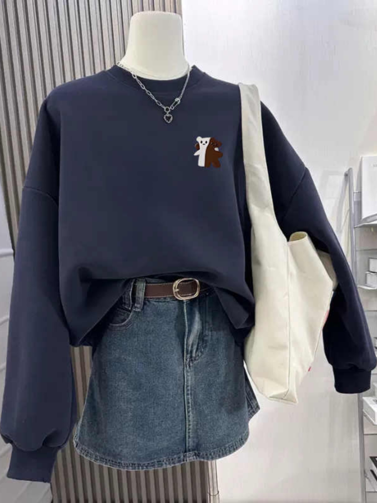 Plus size Loose Chubby Girl round Neck Hoodie Women Autumn and Winter Design Sense Niche Small Outerwear Fleece-lined Thickened Top