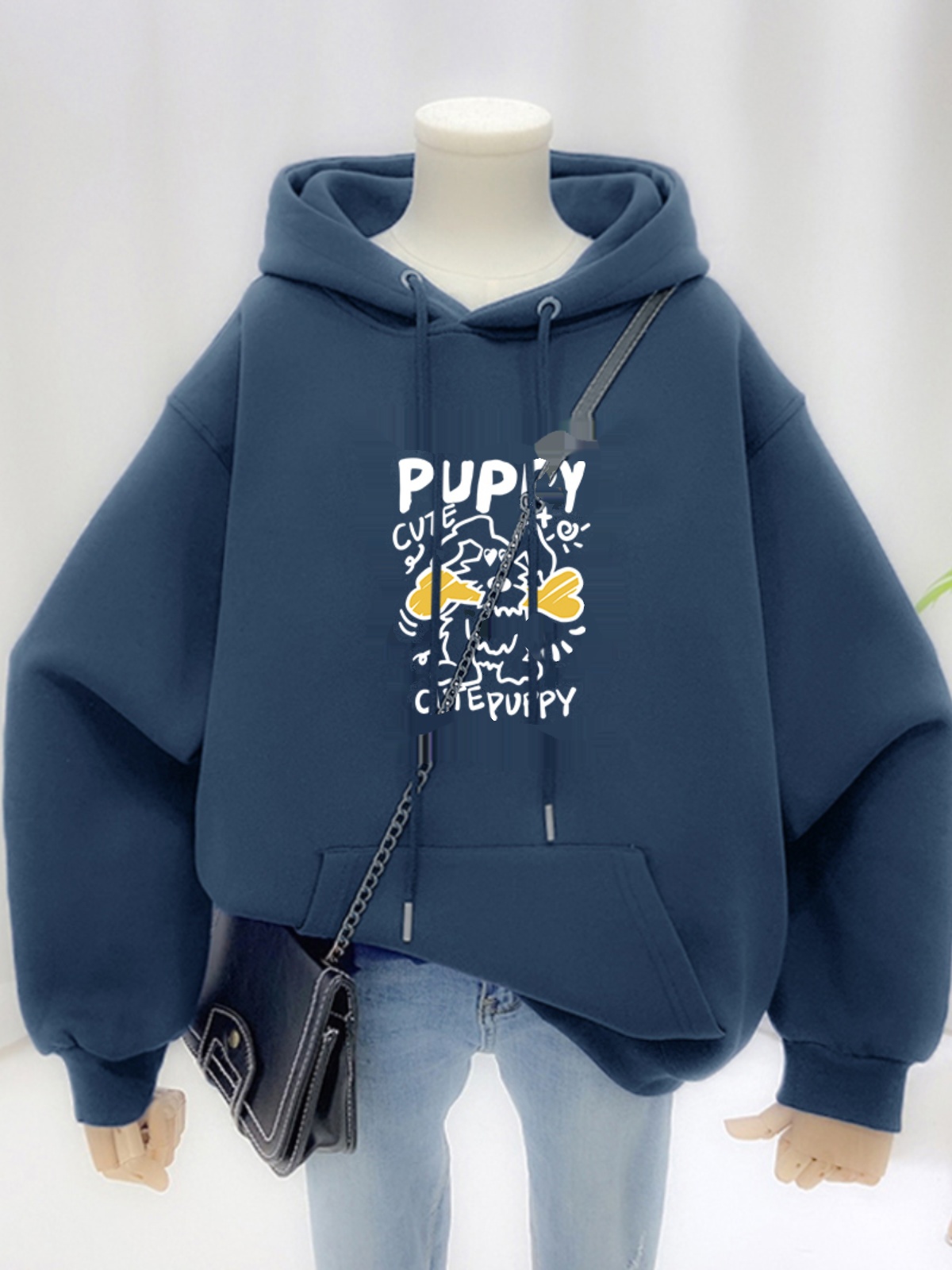 2025 Fall and Winter New Arrival Best Selling Hooded Sweatshirt Plus Size Wear Plus Size Ladies Loose American Retro Small Coat Fashion
