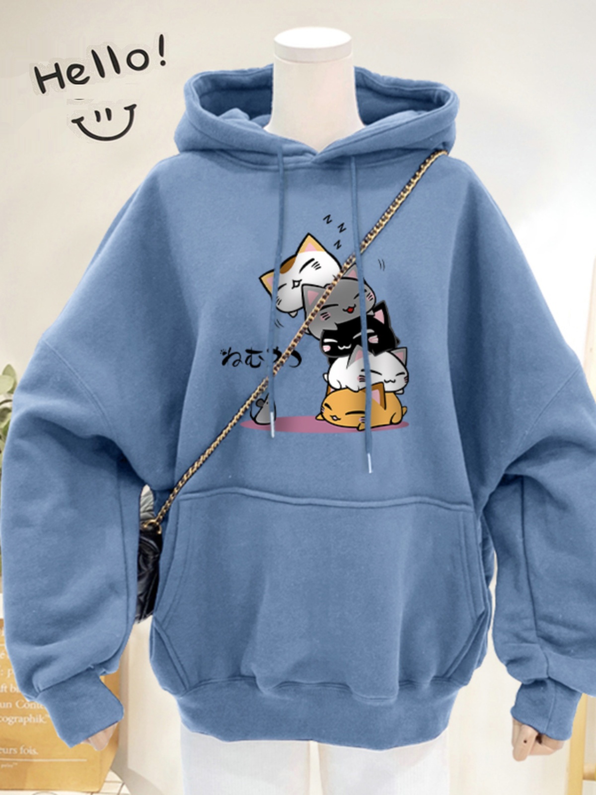 Thickened 2022 New Loose Ins Hoodie