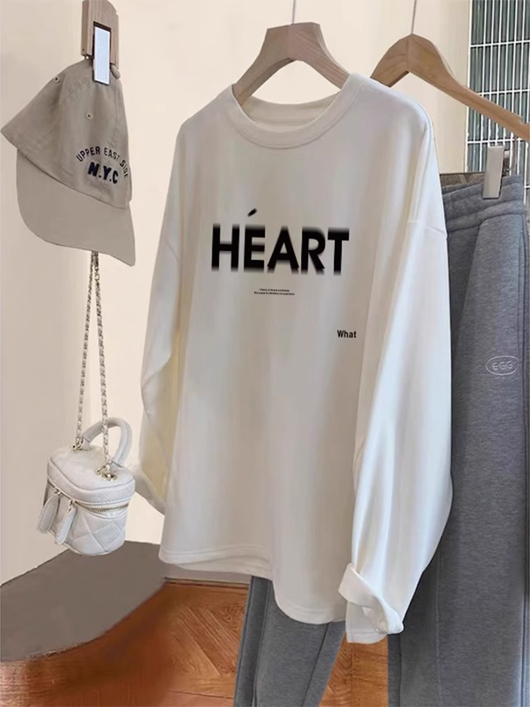 Mid-Length Butt Covering Dralon Long sleeves Shirt Women 2025 New Bottoming Shirt Fleece-lined Inner wear Can Be Worn outside Clothes