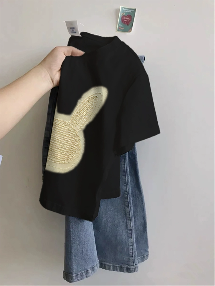 Niche Cotton T-shirt Summer New Top Short Sleeve