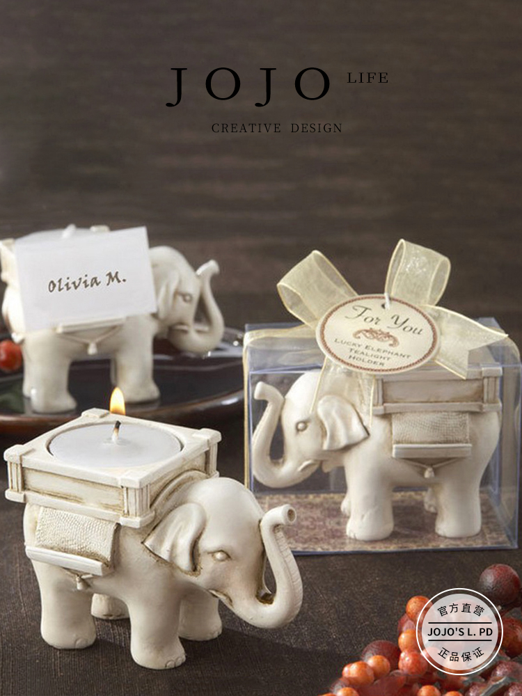 Jojo's L. Pd. Program. Candle Taipei European Candlestick Small Animal Resin Craft | Program