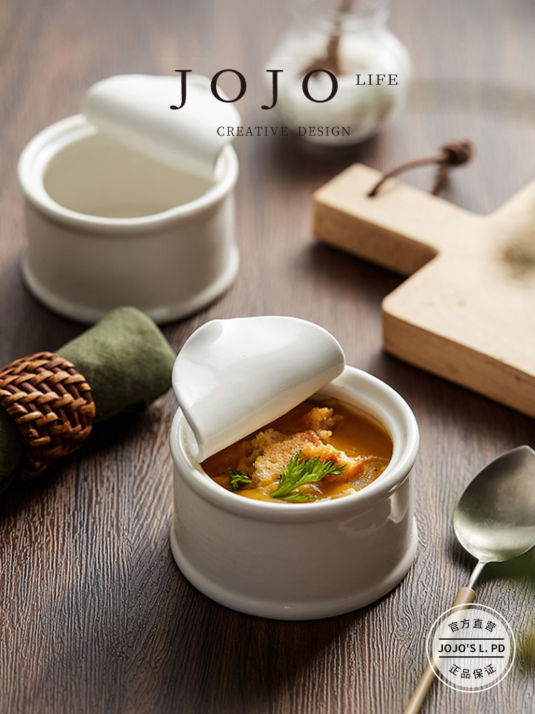 Jojo's L. Pd. Luggage. Restaurant Features Small Stew Pot Sauce Dish Pudding Baking Bowl | Luggage