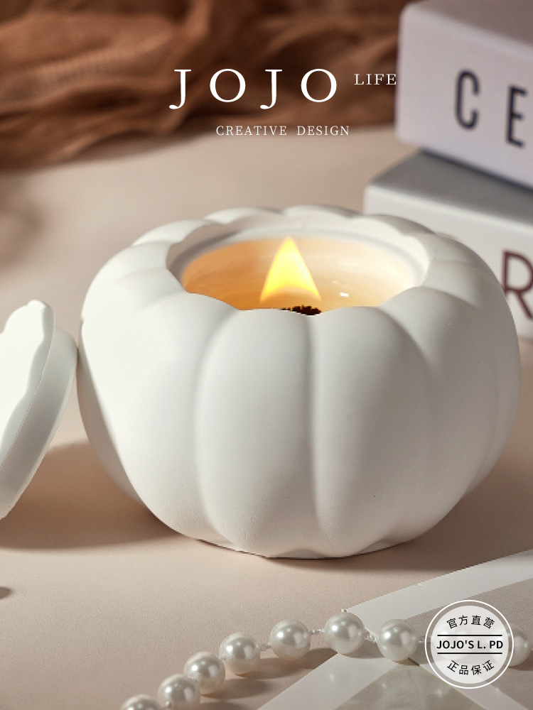 Jojo's L. Pd. Barriers. Aromatherapy Candle Classy Atmosphere For Home Fragrance Plaster Cup | Barrier