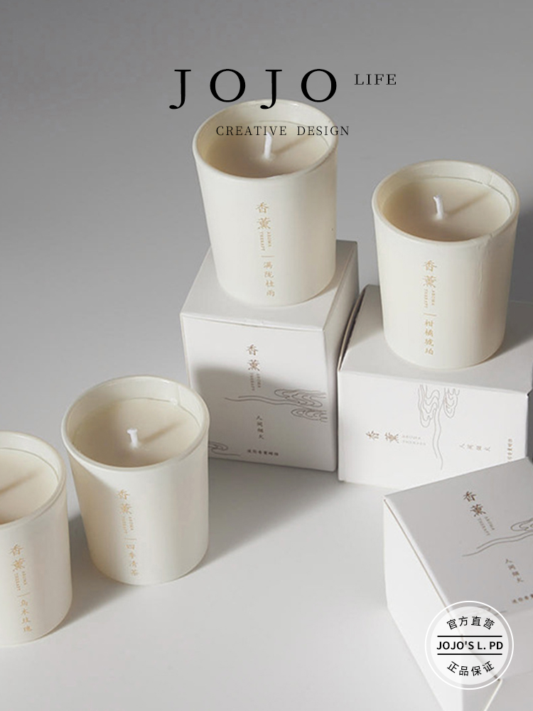 Jojo's L. Pd. Mr. Grocery. Aromatherapy Candle Fireworks New Chinese Style Artsy Atmosphere | Inventory