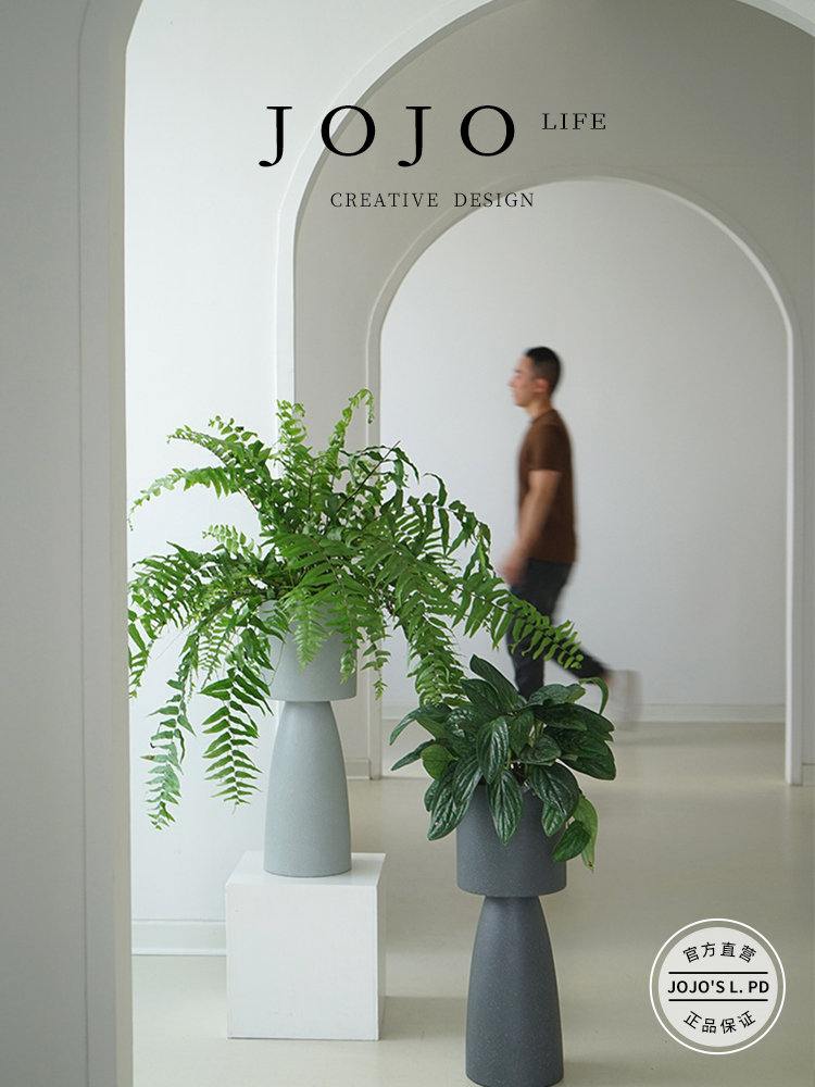 Jojo's L. Pd. Conform. Scandinavian Creative Floor High Basin Large Shaped Accessible Luxury Flowerpot | Adaptation