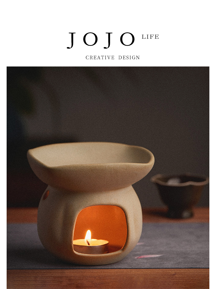 Jojo's L. PD · Sand · Incense Burner For Home Indoor Stoneware Ceramic Creative Ornaments | Xisha