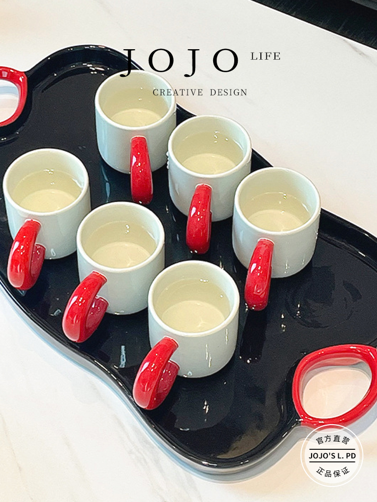 Jojo's L. Pd. ACid. Good-looking Cup Set Suit Moving into the New House Drinking Cup Tea Set Suit | Nasal Acid
