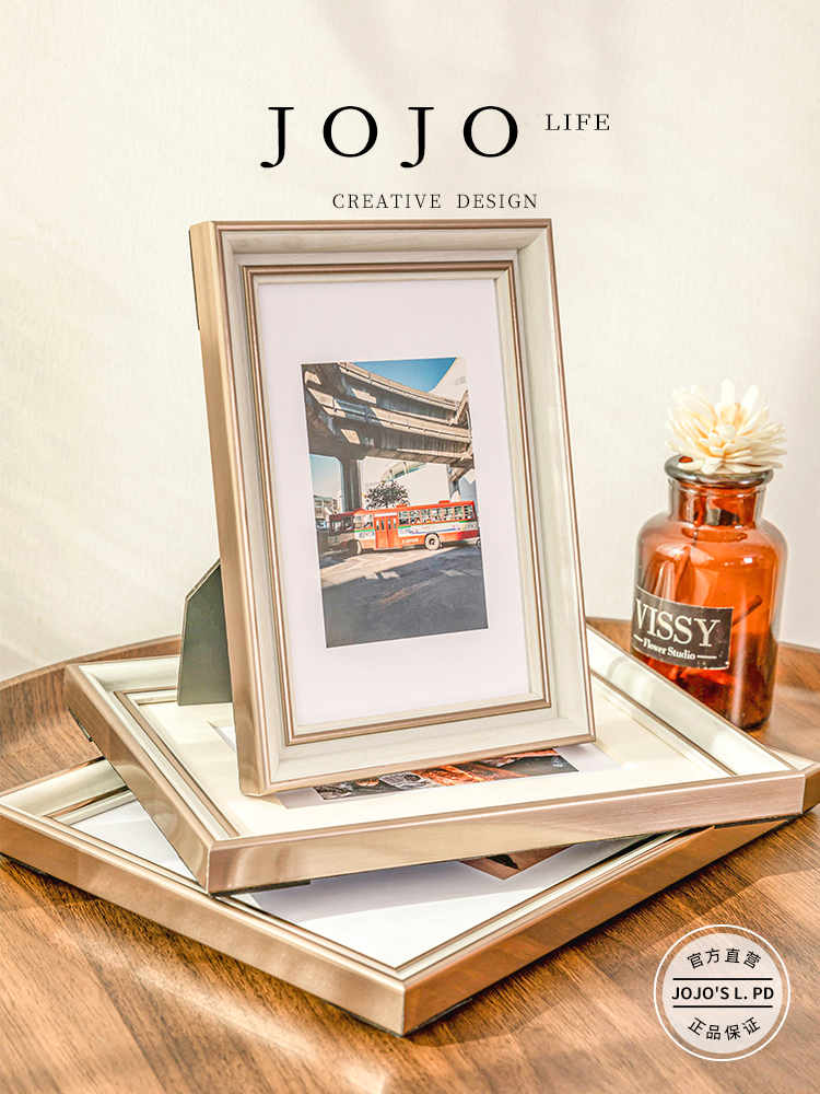 Jojo's L. Pd. Mr. Grocery. Desktop Decoration Photo Wash Made Photo Frame and Picture Frame Wall Hanging | Negative Li