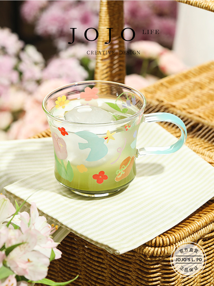 Jojo's L. Pd. Stage. Retro Goblet Glass Good-looking Cup Girls' Home | Long Term
