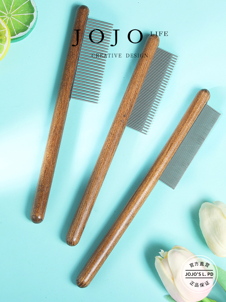 Jojo's L. Pd. Mr. Grocery. Pet Log Cat Comb Float Hair Cleaning Knot Untying Comb | Mingzhi