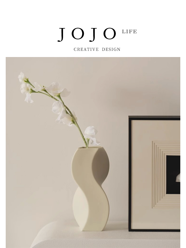 Jojo's L. Pd. Feast. Vase Creative Ceramic Vase Hallway Living Room Decoration Flower Arrangement | Flower Arrangement