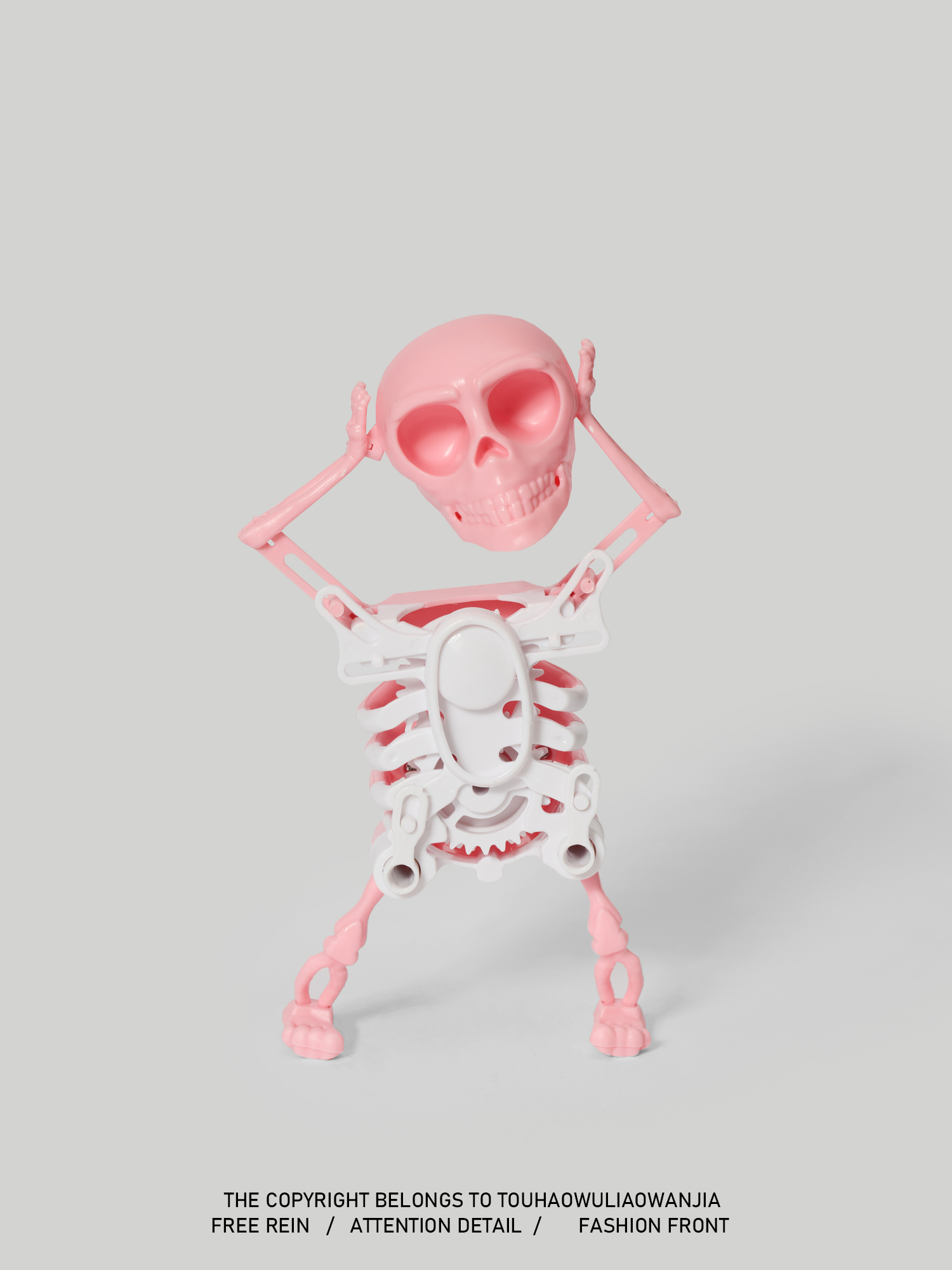 The Number One Family Is Bored Watching Little Skeleton Dancing Halloween Fun Toy Decoration Creative Gift