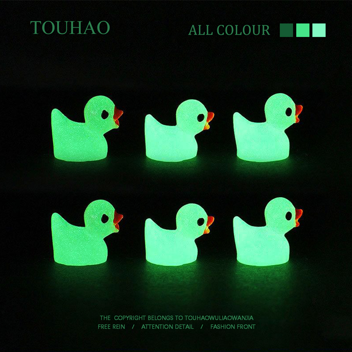 Number One Home! Bored, It Glows Little Duck All Night! Luminous Ornaments
