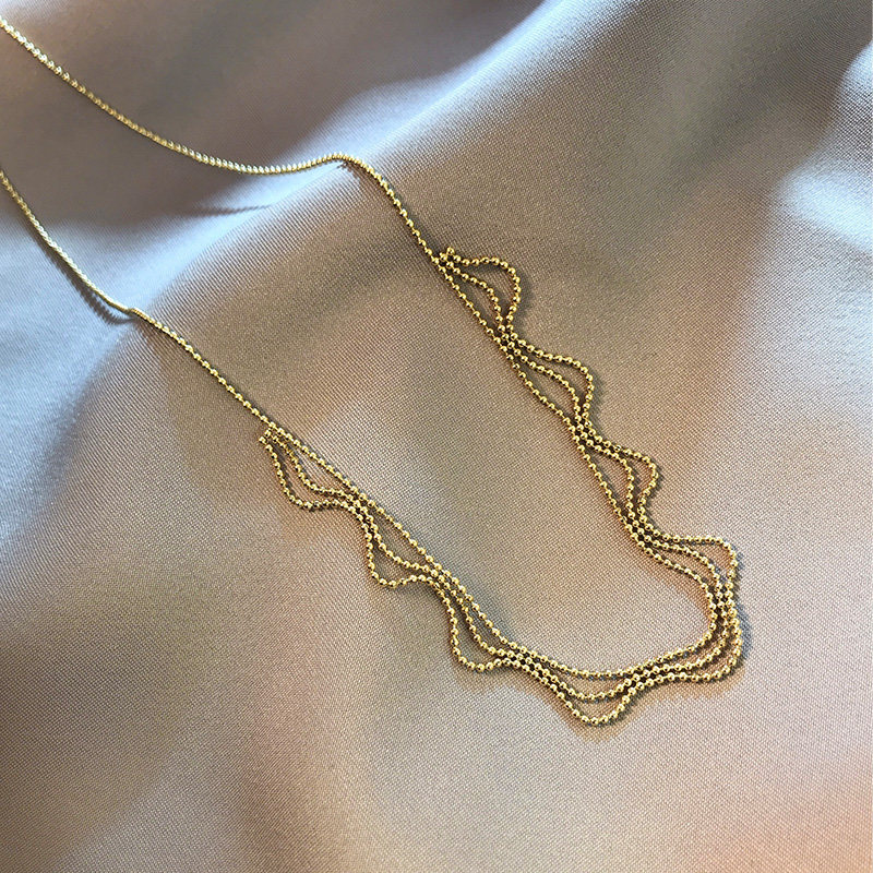 Original Ball Bead Chain Women's Titanium Steel Simple Personalized Lace