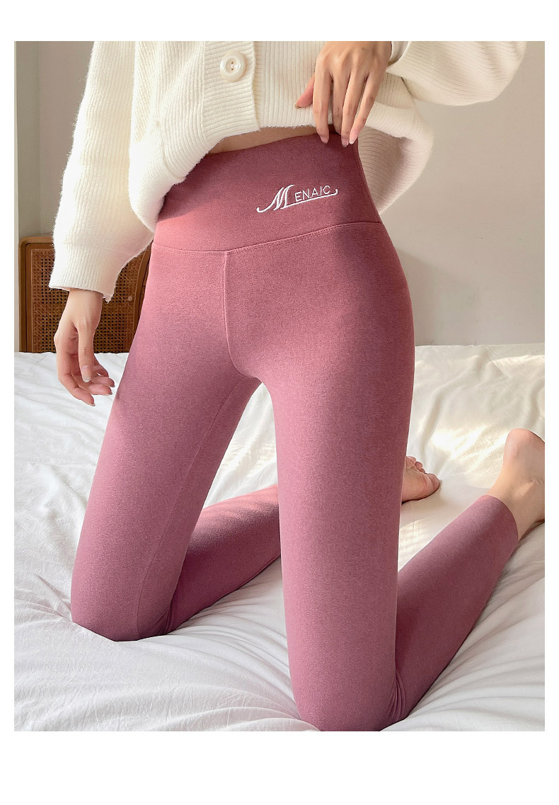 Plus Size Cozy Velvet Padded Leggings for Winter