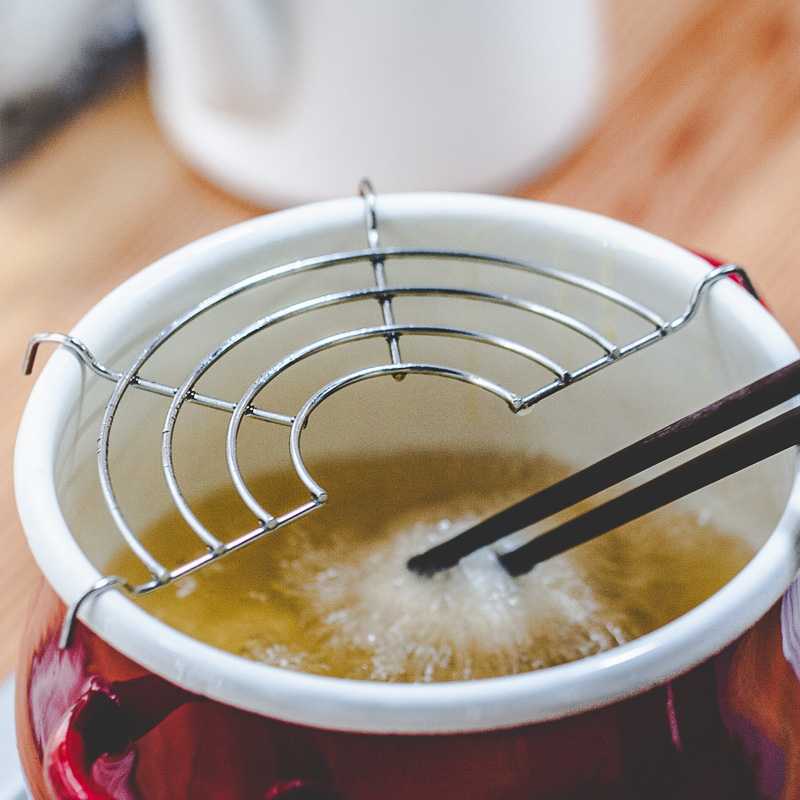 Tree Can 304 Stainless Steel Frying Filter Shelf Kitchen Deep-Fried Pot Oil Draining Rack For Home Semicircle Oil Leakage Control Rack