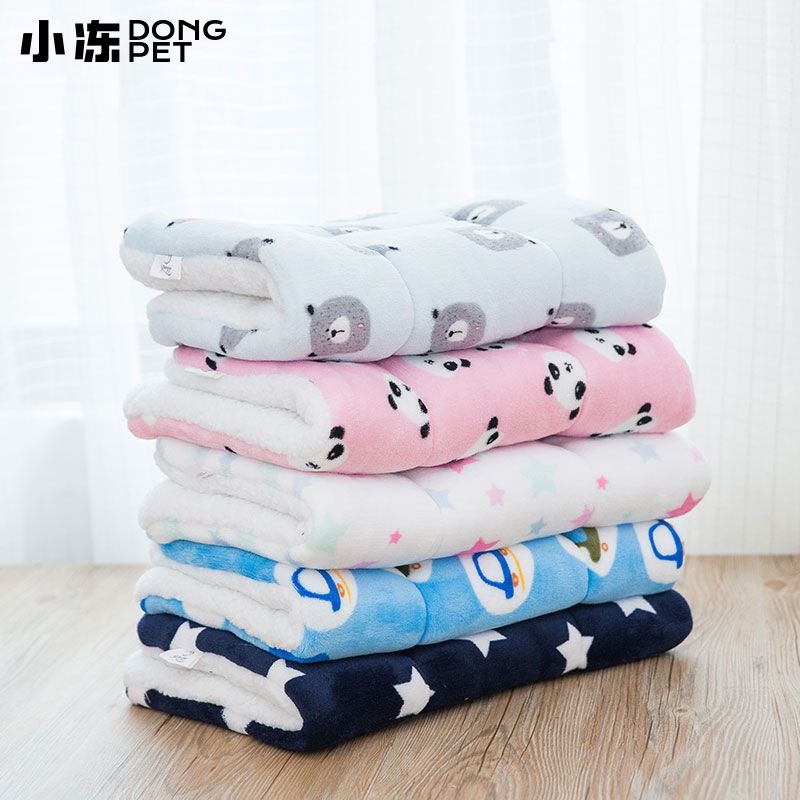 Hippie Dog Dog Mat Dogs and Cats Pet Bed Pet Cotton Pad Blanket Blanket Duvet Bite-Resistant Autumn All Year Round General Supplies