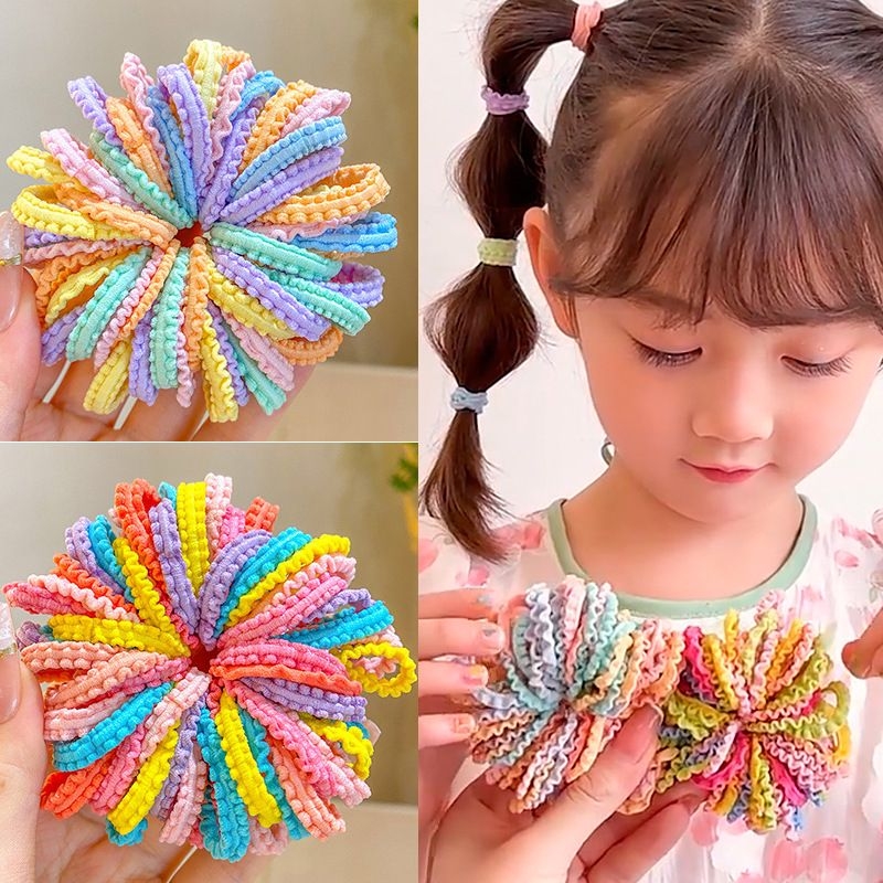 Light Color Lace Hair Bands 20 Pieces