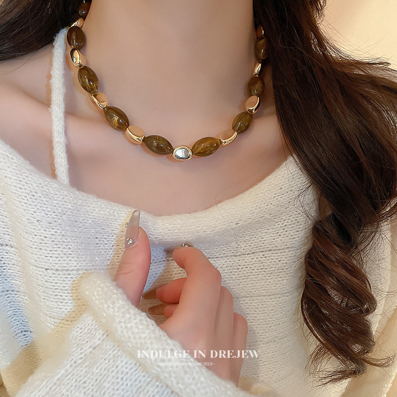 Maillard Necklace for Women 2025 New Arrival Best Selling Clavicle Chain Fancy Accessible Luxury Minority Fashion Necklace Accessories