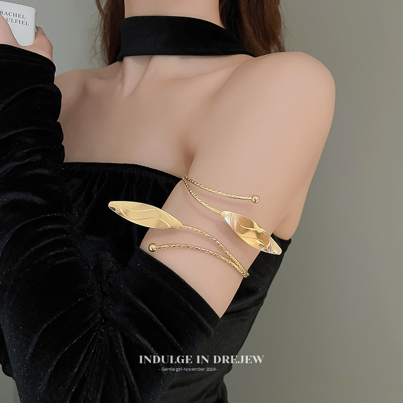 New Chinese Style Vintage Leaves Open-Ended Bracelet Women's 2025 New Arrival Best Selling Bracelet National Style Niche Design Bracelet Summer
