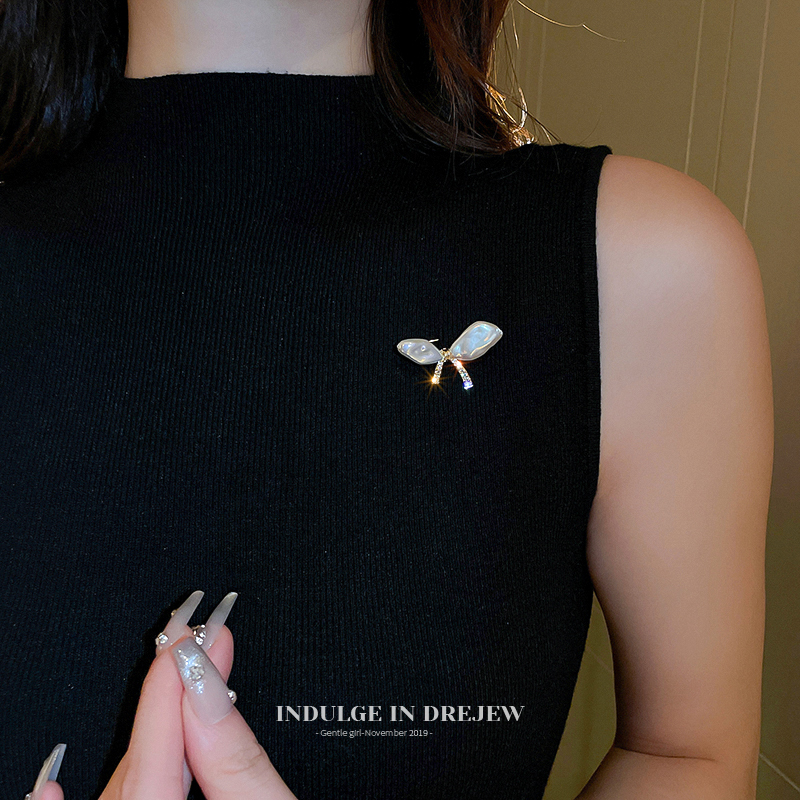 Bows Brooch for Women 2025 New Arrival Fancy Elegant Pin Stylish Niche Style Exquisite Sweater Accessories
