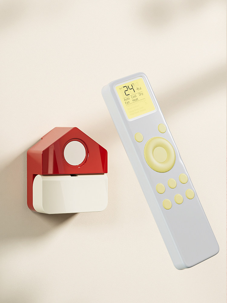 多功能强力吸盘遥控器磁扣墙挂