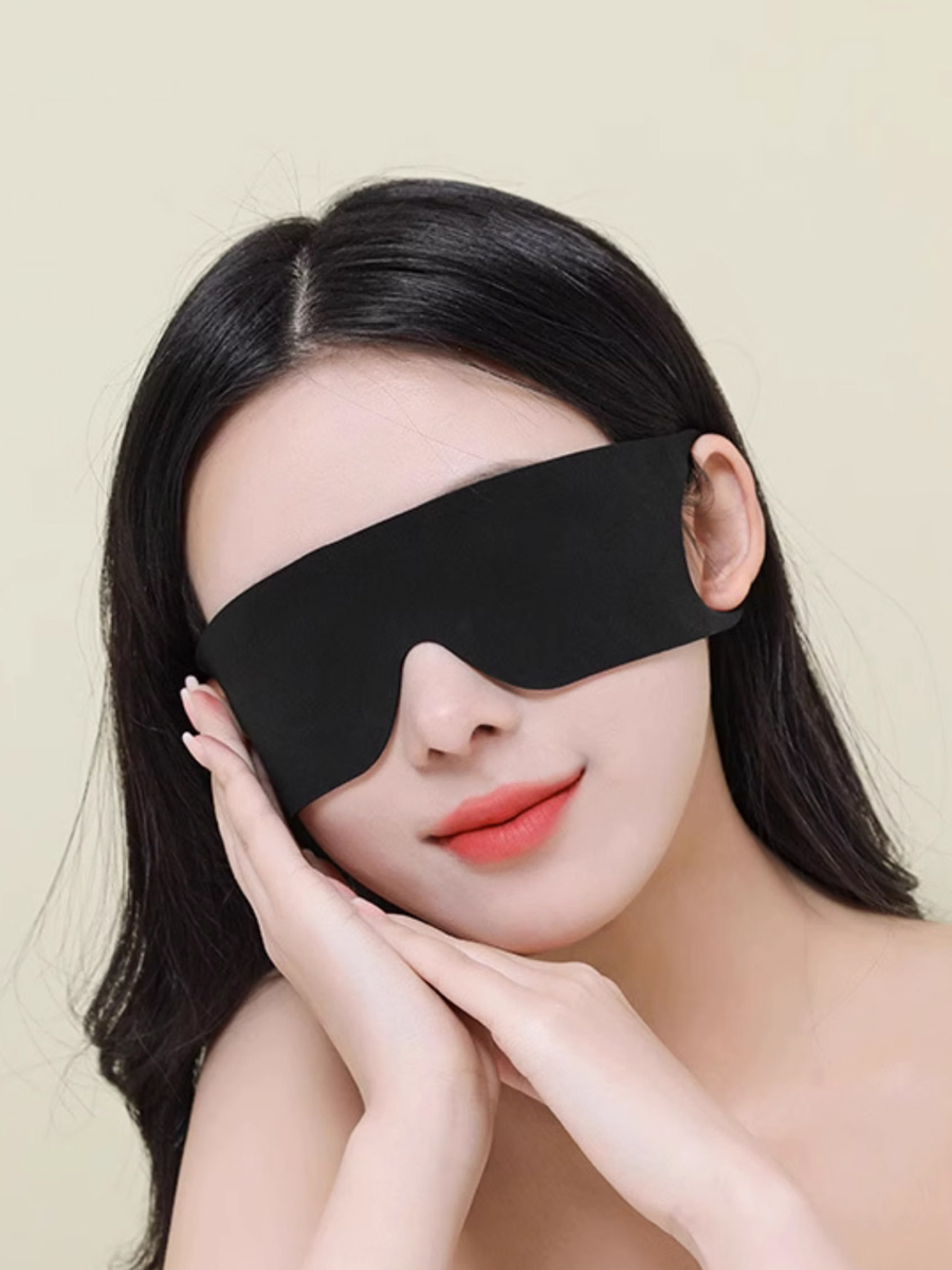 Lightweight Eye Mask Shading Improve Sleeping Eye Mask Three-Dimensional Eye Protection Elastic Ear Hanging Breathable Type Relieve Eye Fatigue Eye Mask