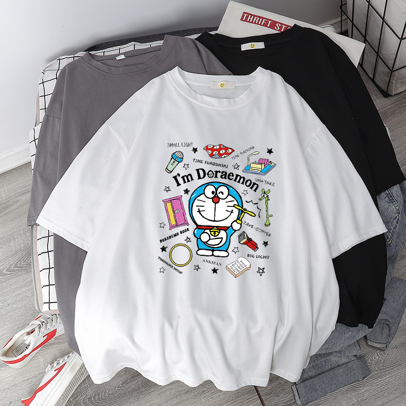 100.00kg Plus size women clothing Summer Short sleeve T-shirt Women's Loose Belly Covering Slimming Design Sense Niche Chubby Girl Cotton Top