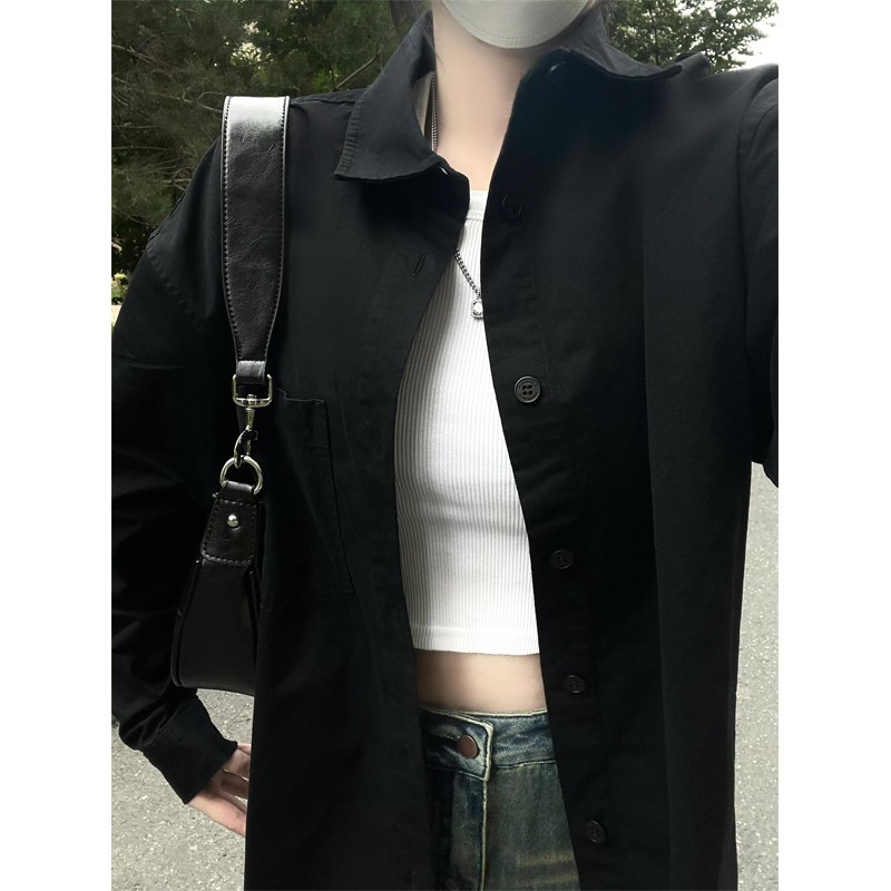 Super Plus Size 1.00 Kg-150.00 kg French Chic Long Sleeves Shirt Women's Spring and Autumn Loose Slim Fit Stylish Niche Shirt