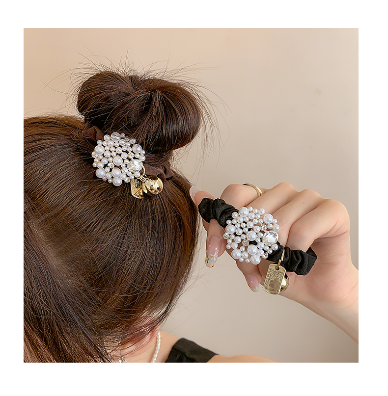 Vintage Pearl Hair Rope - Fancy Bun Headband