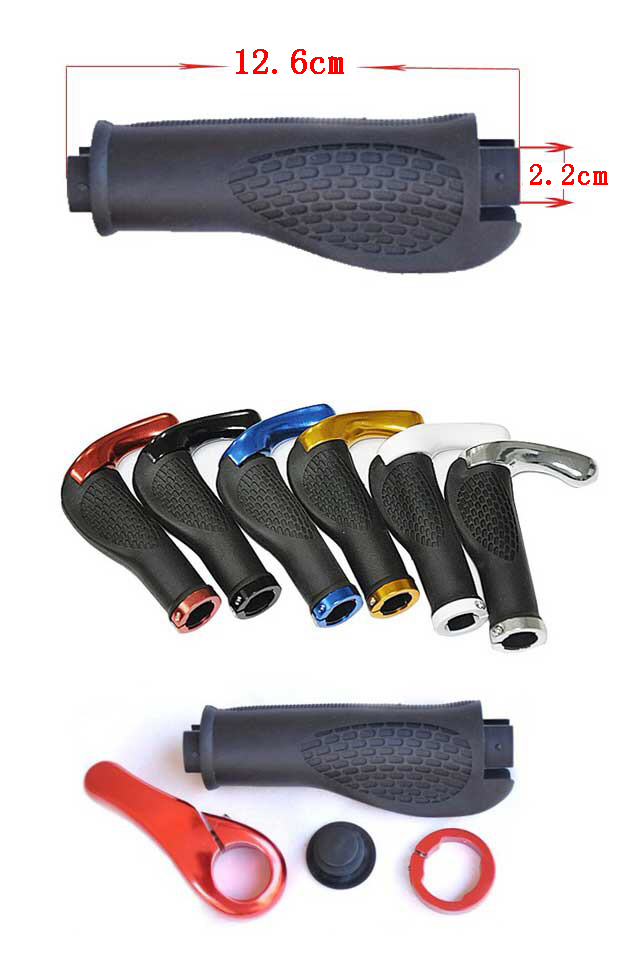 Shock Absorbent Non-Slip Bike Handle Grips