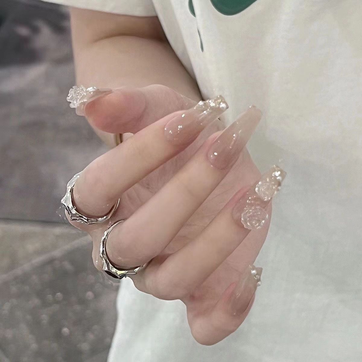 Handmade Transparent Yamano Mid Length Long Length Bridal Wear Armor