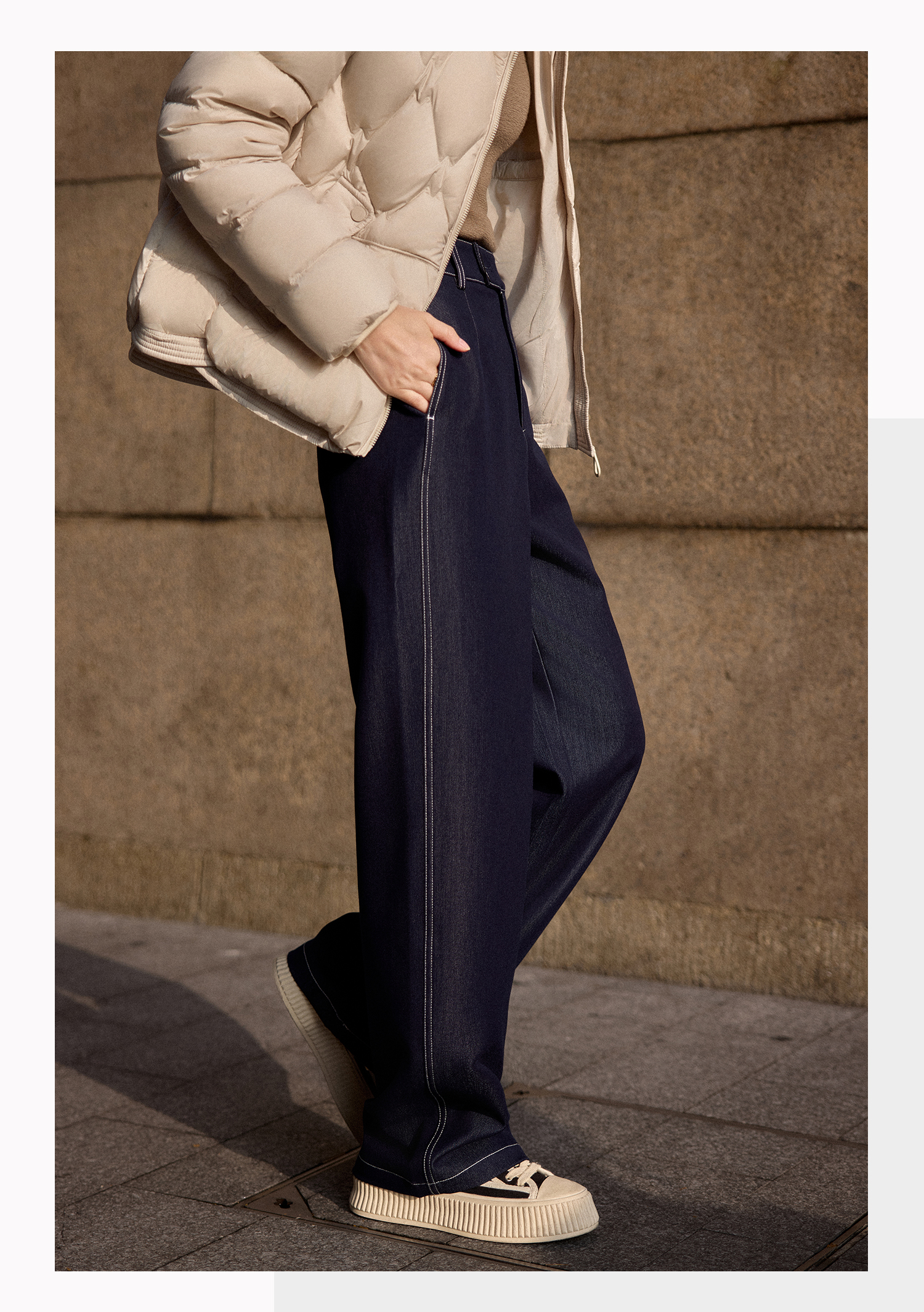 Retro Denim Blue Cover-Up for Spring 2025