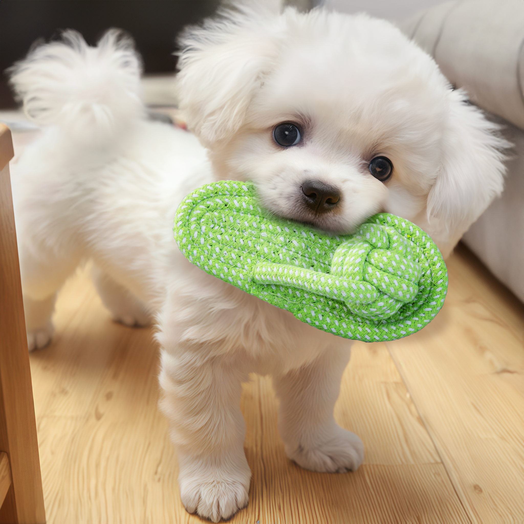 Dog Toy Molar Long Lasting Bends and Hitches Slippers Small, Medium and Large Dogs Teddy/Golden Retriever Bichon Relieving Stuffy Pet Supplies