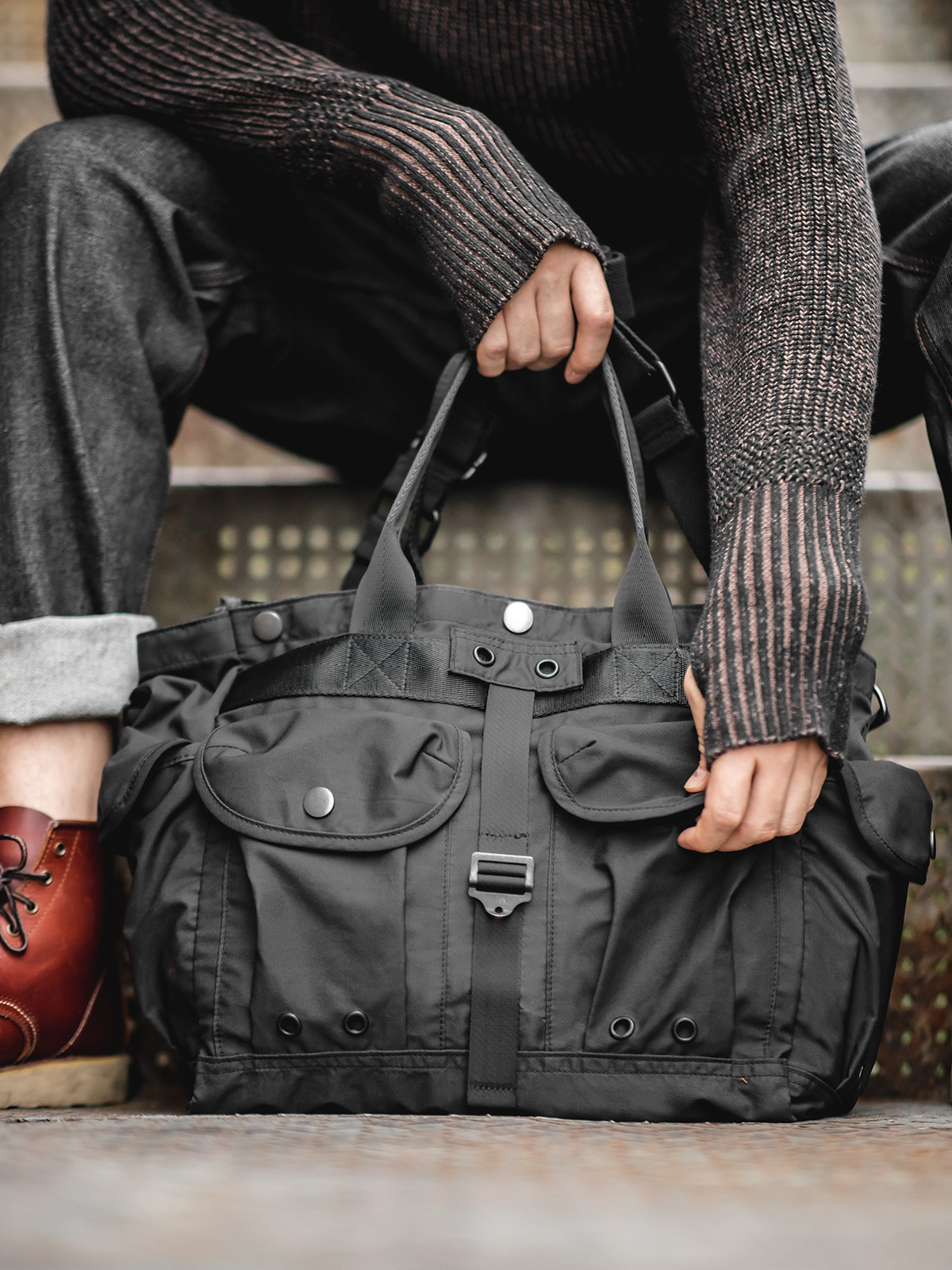 Madden Parka Shoulder Satchel Camera Tote Messenger Bag