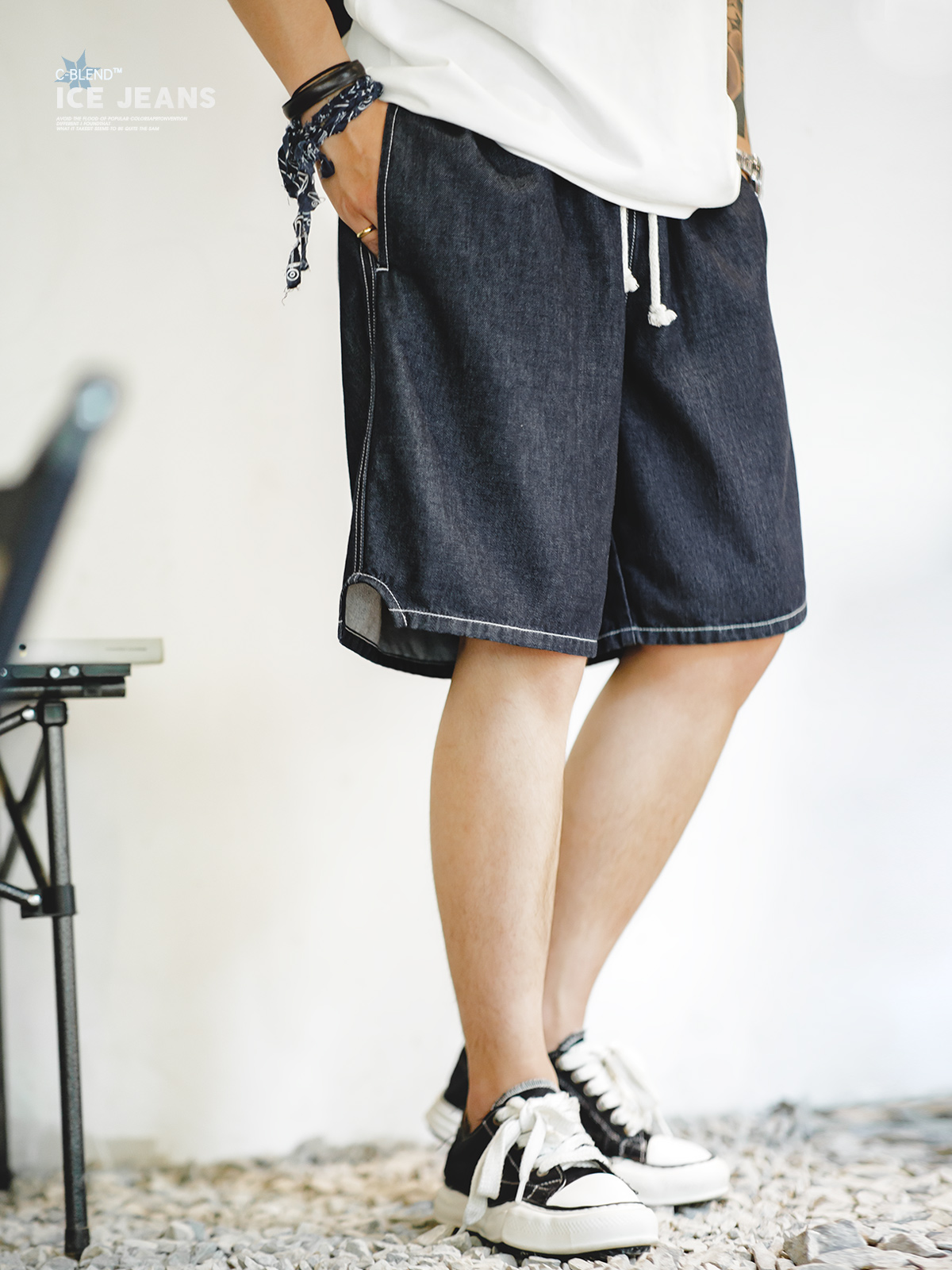 Madden Cold Cover Denim Cool Pants Summer Workwear