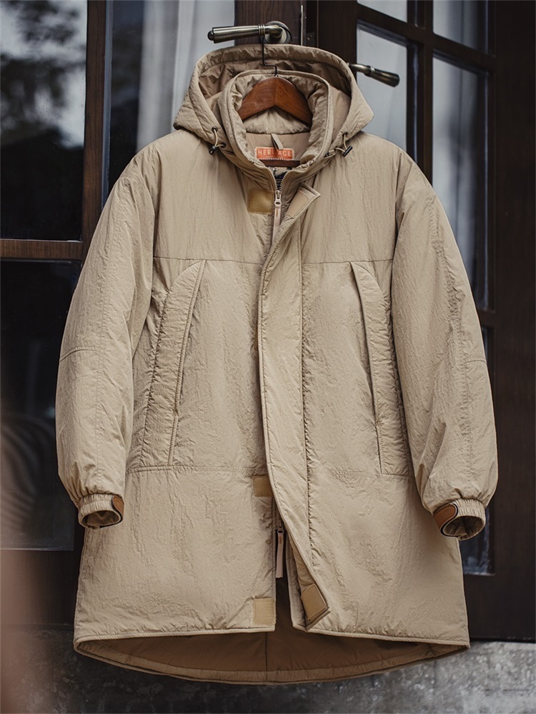 Madden PCU Vintage Cotton-Padded Jacket Texture Feeling Thick Parka