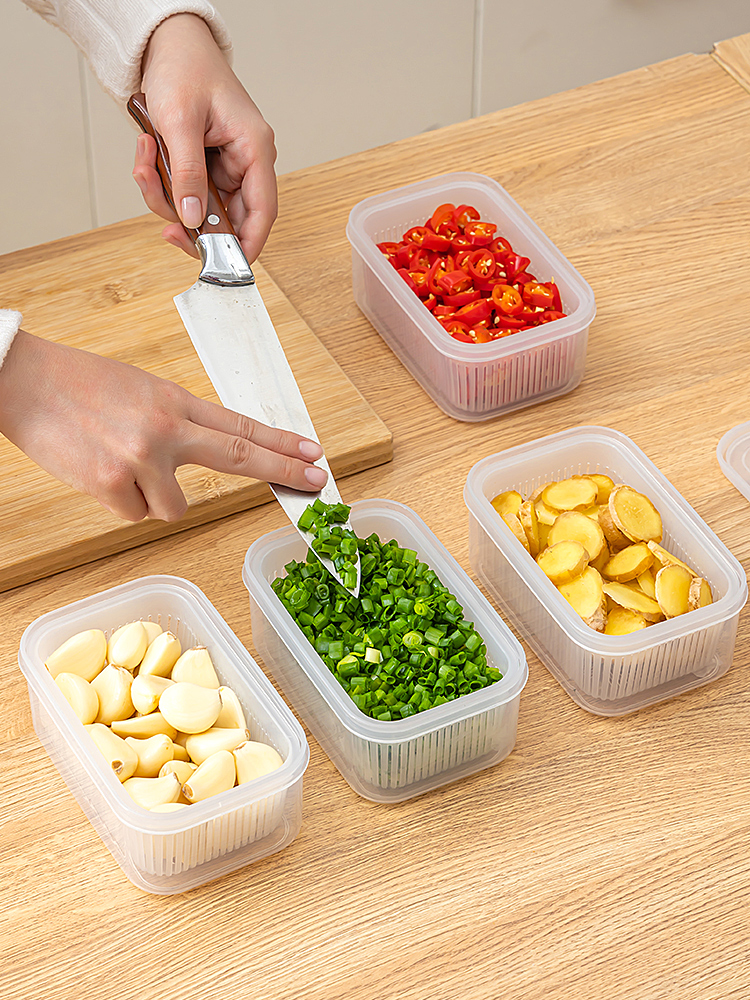 Onion, Ginger and Garlic Freeze Refrigerator Box For Home Kitchen