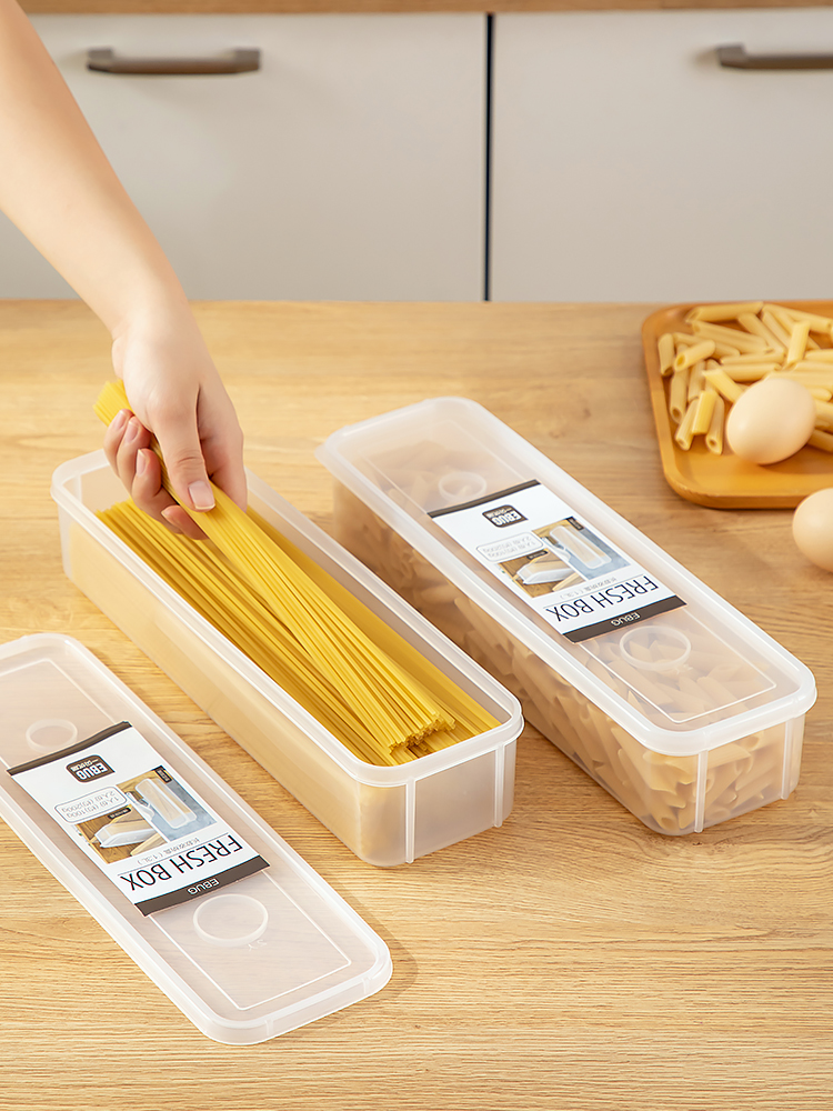Rectangular Kitchen Food Grade Multi-Grain Pasta Storage Box