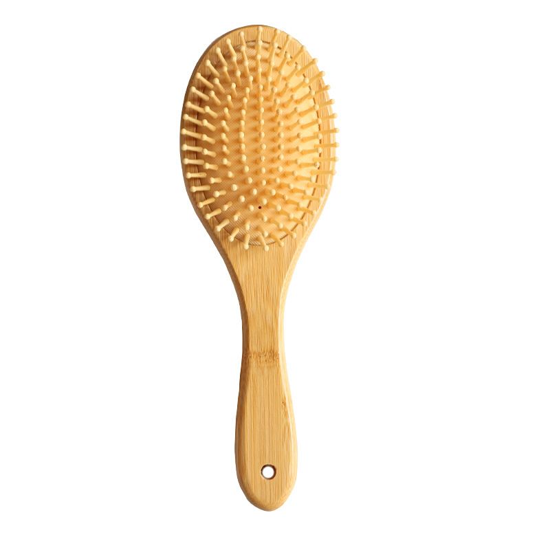 Household Comb Bamboo Airbag Cushion Comb Massage Scalp Meridian Boutique Comb for Men and Women Long Hair Dedicated Home