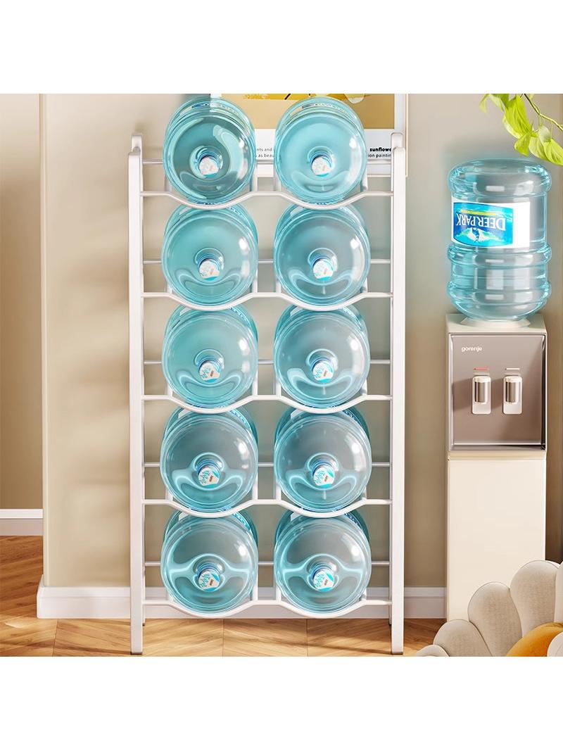 Jujiajia Bucket Shelf For Home Floor Multi-Layer Purified Water Bucket Holder Large Bucket Mineral Water Inverted Layered