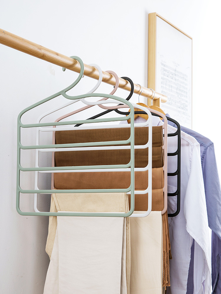 Jujiajia Dormitory Multilayer Pants Clip Wardrobe