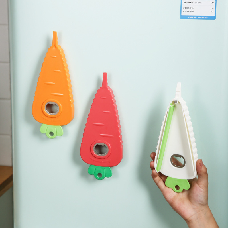 Multifunctional Radish Bottle Opener Labor-Saving Easy Lid Universal Kitchen Opener Creative Japanese Style Bottle Opener Tool