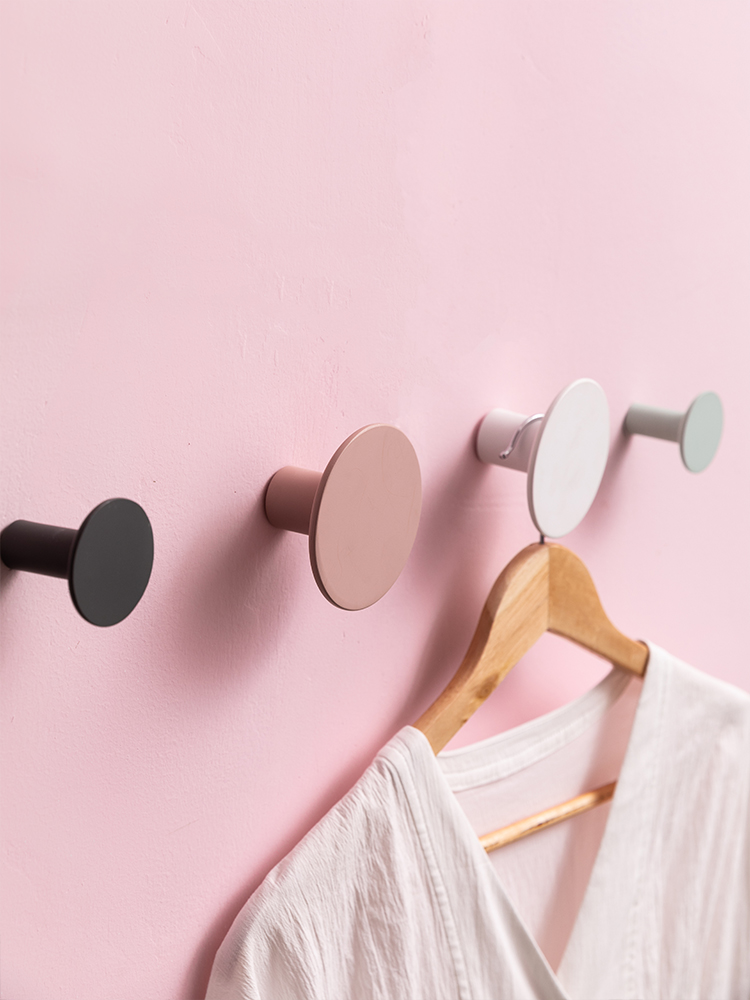 Scandinavian Country LESTO Hook Single Wall-Mounted Coat Hook Bedroom Wall Coat Storage Rack Decorative Shelf