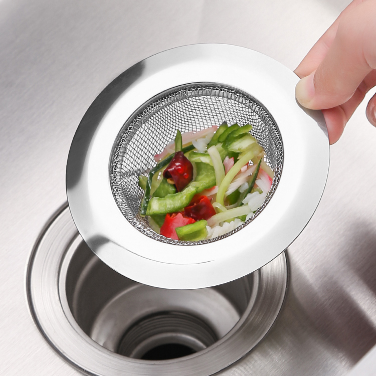 Kitchen Tool Stainless Steel Filter Net Dishwashing Sewer