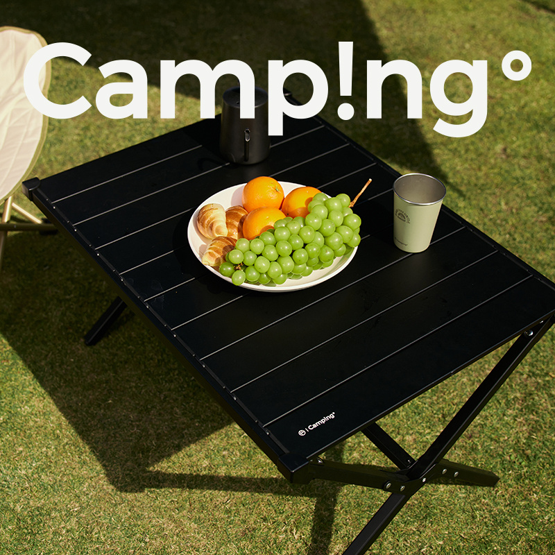 NetEase Yeation Camping Table and Chair Outdoor Picnic Egg Roll Table 2024 New Product Abrasion Resistant Scratch-Resistant Portable Storage Foldable