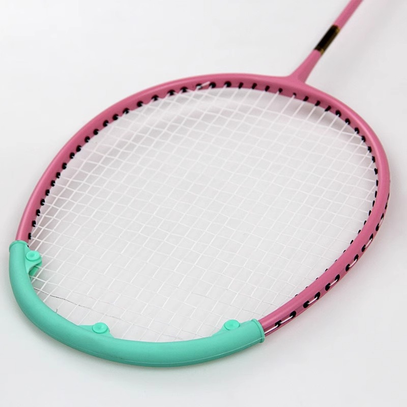 Badminton Racket Frame Protective Cover Racket Head Anti-Wear Screen Protector Frame Sticker Abrasion Resistant Anti-Disconnection Anti-Paint Silicone Case