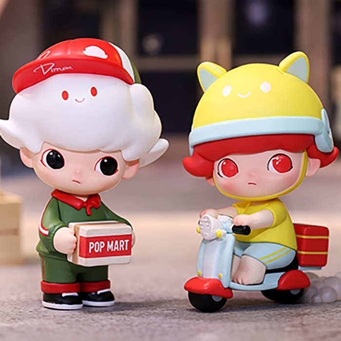 Dimoo Social University Series Blind Box PopMart Pop Mart Tide Play Blind Box Hand-Made Doll